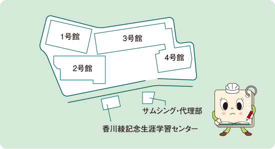駒込キャンパスマップ